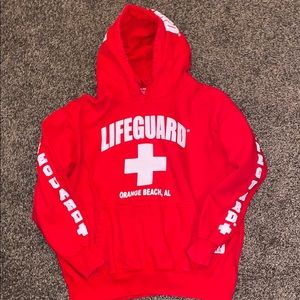 Orange beach AL Life Guard Hoodie
